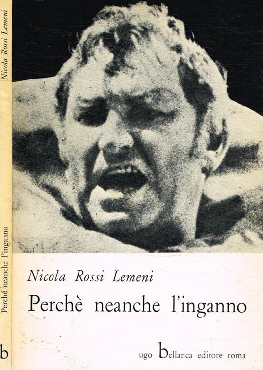 Perché neanche l'inganno - copertina