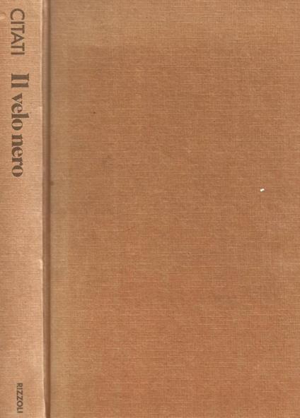 Il velo nero - copertina