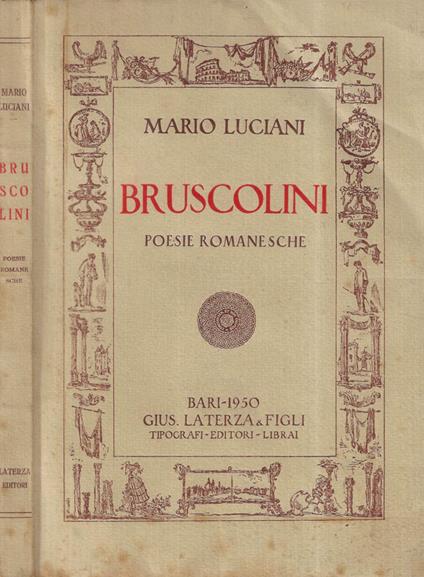 Bruscolini - Mario Luciani - copertina