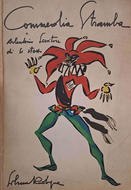 Commedia stramba o Arlecchino servitore di se stesso - copertina