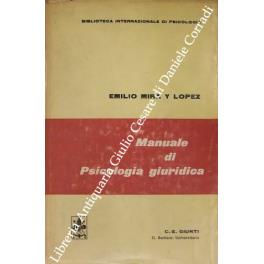 Manuale di psicologia giuridica - Emilio Lopez - copertina