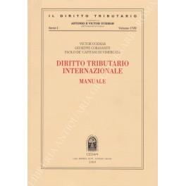 Diritto tributario internazionale. Manuale - copertina