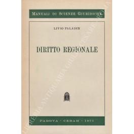 Diritto regionale - Livio Paladin - copertina
