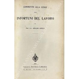 Commento alla legge sugli infortuni sul lavoro - copertina