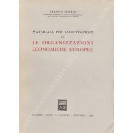 Materiale per esercitazioni su le organizzazioni economiche europee - Franco Floris - copertina
