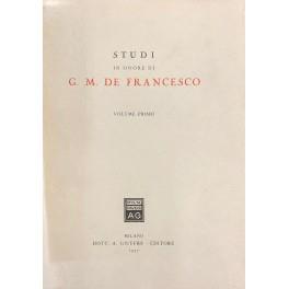 Studi in onore di Giuseppe Menotti De Francesco - copertina