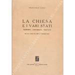 Chiesa e i vari Stati. rapporti - Concordati - Trattati per una storia del diritto concordatario