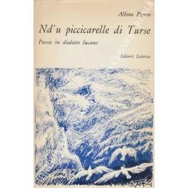Nd' u piccicarelle di Turse. (Nel precipizio di Tursi). Poesie in dialetto lucano - Pierro Albino - copertina