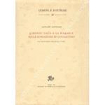 Lorenzo Valla e la polemica sulla donazione di Costantino. Con testi inediti dei secoli XV-XVII