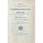 Legge sull'amministrazione del patrimonio dello Stato e sulla contabilità generale (Testo unico approvato col R.D. 17 febbraio 1884 n. 2016) annotata. Seguita dal relativo regolamento