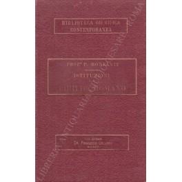Istituzioni di diritto romano - Pietro Bonfante - copertina