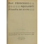 Filosofia del diritto. Sommario delle lezioni dettate nell'anno Accademico 1919-1920 nella R. Università di Roma