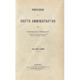 Principii di dritto amministrativo - copertina