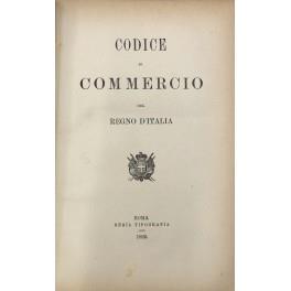 Codice di commercio del Regno d'Italia - Lia Di Renzo - copertina