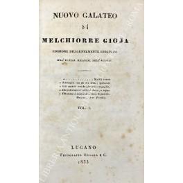 Nuovo galateo - Melchiorre Gioja - copertina