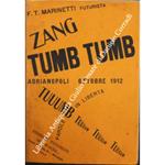 Zang Tumb Tuuum. Adrianopoli ottobre 1912. Parole in libertà