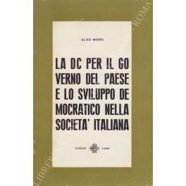 DC per il governo del Paese e lo sviluppo democratico nella società italiana - Aldo Moro - copertina