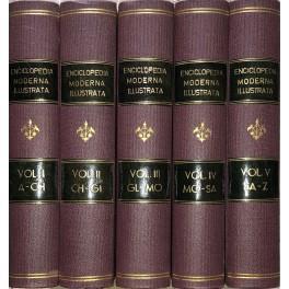 Enciclopedia moderna illustrata. Dizionario universale di cognizioni utili - copertina