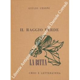 Il raggio verde - Giulio Cesoni - copertina