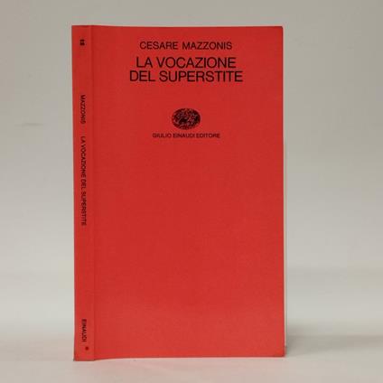 Vocazione del Superstite - Cesare Mazzonis - copertina