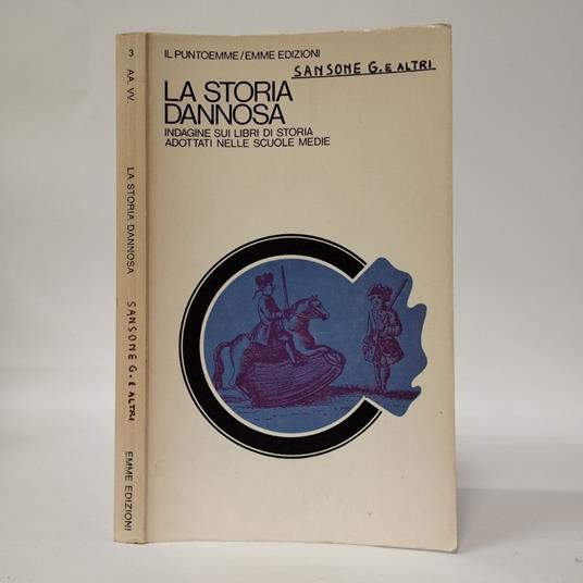 storia dannosa. Indagine sui libri di storia adottati nelle scuole medie - copertina