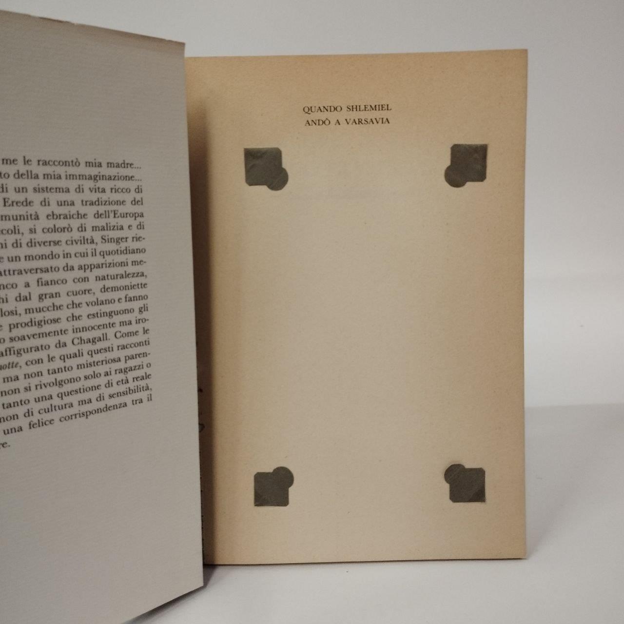 Quando Shlemiel andò a Varsavia