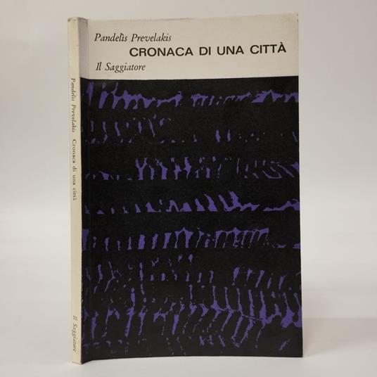 Cronaca di una città - copertina