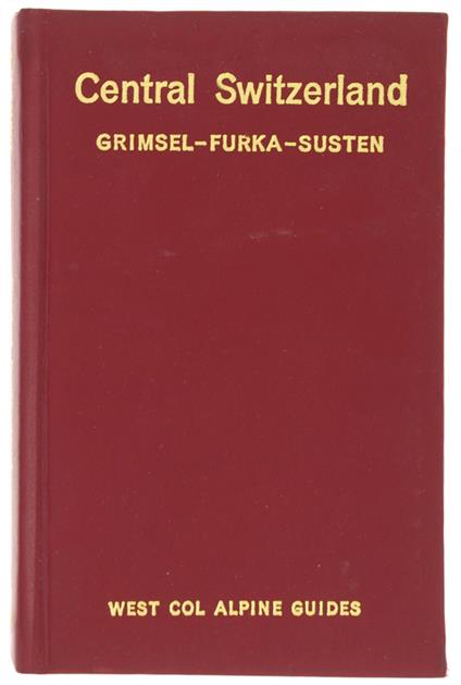 Central Switzerland. Grimsel - copertina
