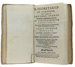 Il Segretario In Parnaso Overo Lettere Diverse, Intrecciate Di Varj Scherzi Poetici Di Carlo Giuseppe Cornacchia Accademico Affidato. Parte Prima E Seconda