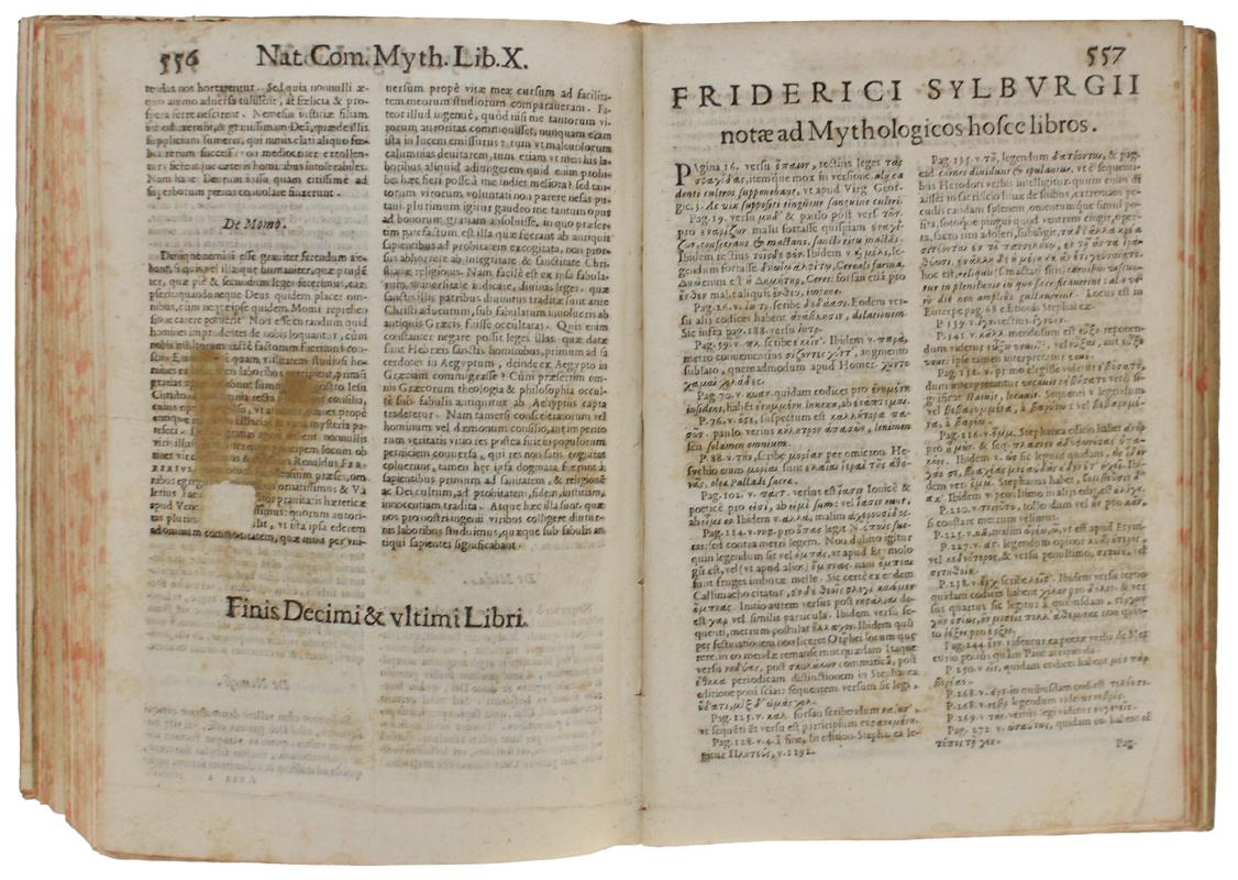 Mythologiae Sive Explicationis Fabularum Libri Decem
