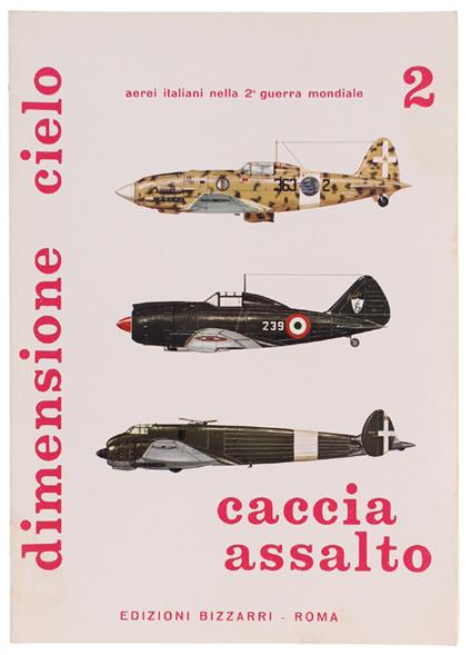 Dimensione Cielo, Aerei Italiani Nella 2A Guerra Mondiale N. 2: Caccia Assalto - copertina
