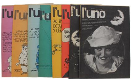 L' Uno. Il Settimanale Mensile. Anno I - copertina