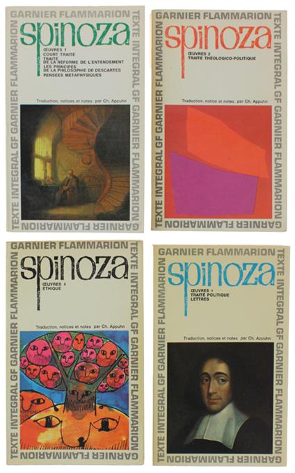 Oeuvres: 1 - Baruch Spinoza - copertina