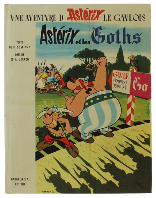 Asterix Et Les Goths. Une Aventure D'Astérix Le Gaulois [Edition Originale - copertina
