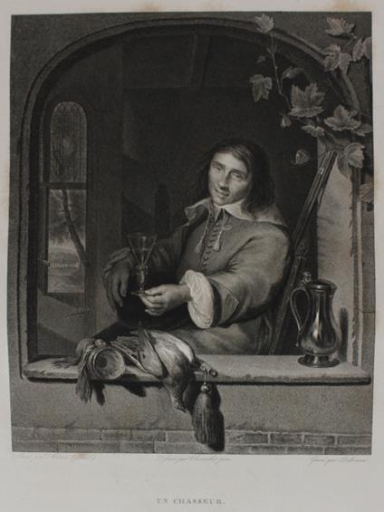 Un Chasseur (Gravure En Taille-Douce, Originale, Vers 1810) - copertina