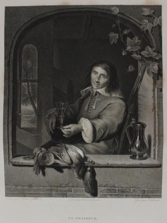 Un Chasseur (Gravure En Taille-Douce, Originale, Vers 1810) - copertina