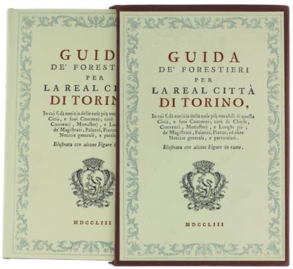 Guida Dè Forestieri Per La Real Città Di Torino Con Presentazione Di Ada Peyrot - copertina