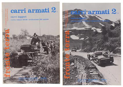 Fronte Terra. L'Armamento Italiano Nella 2A G.M. N. 2/I + 2/Ii : Carri Leggeri. Carro Veloce 33-35. 1 Evoluzione Del Mezzo - copertina