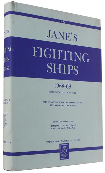 JanèS Fighting Ships 1968-69 - copertina