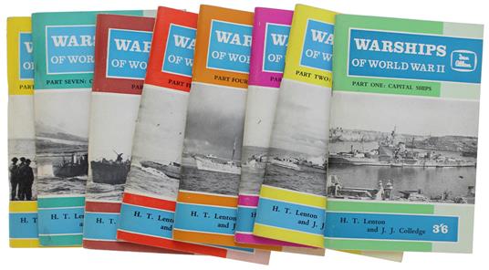 Warships Of World War Ii (8 Booklets) - copertina