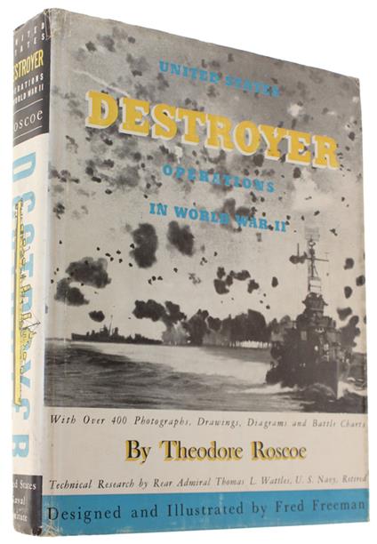 United States Destroyer Operations In World War Ii - copertina