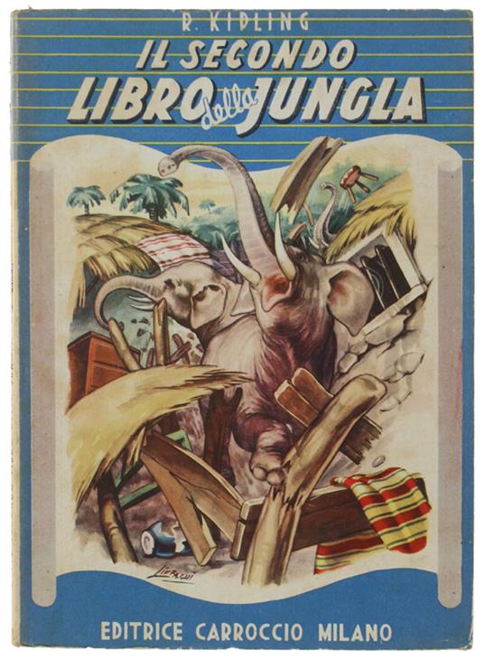 Il Secondo Libro Della Jungla - Rudyard Kipling - copertina