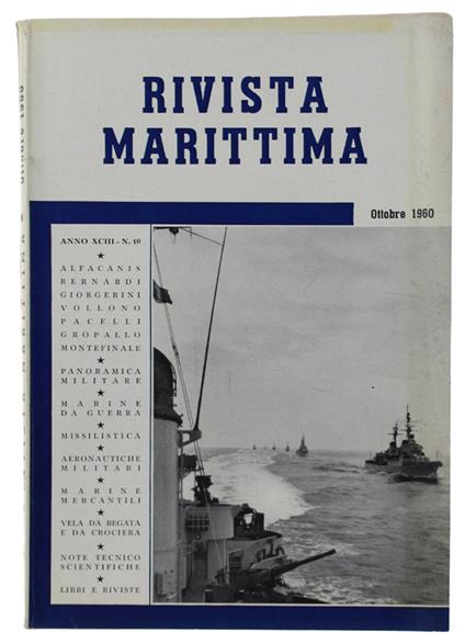 Rivista Marittima - copertina