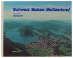 Schweiz Suisse Switzerland. Flugpanorama