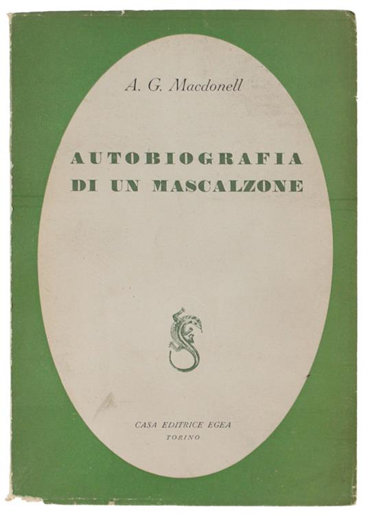 Autobiografia Di Un Mascalzone - copertina