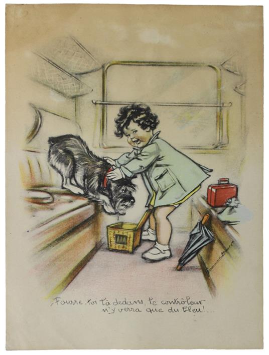 Fourre Toi La Dedans. Litografia A Colori - copertina