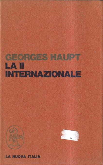 II Internazionale - Georges Haupt - copertina