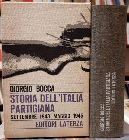 Storia dell'Italia Partigiana - Giorgio Bocca - copertina