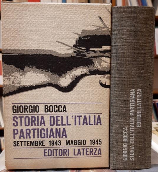 Storia dell'Italia Partigiana - Giorgio Bocca - copertina