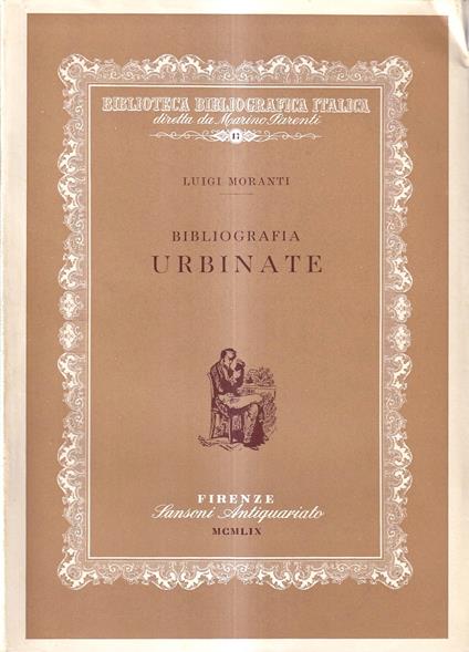 Bibliografia Urbinate - Luigi Moranti - copertina